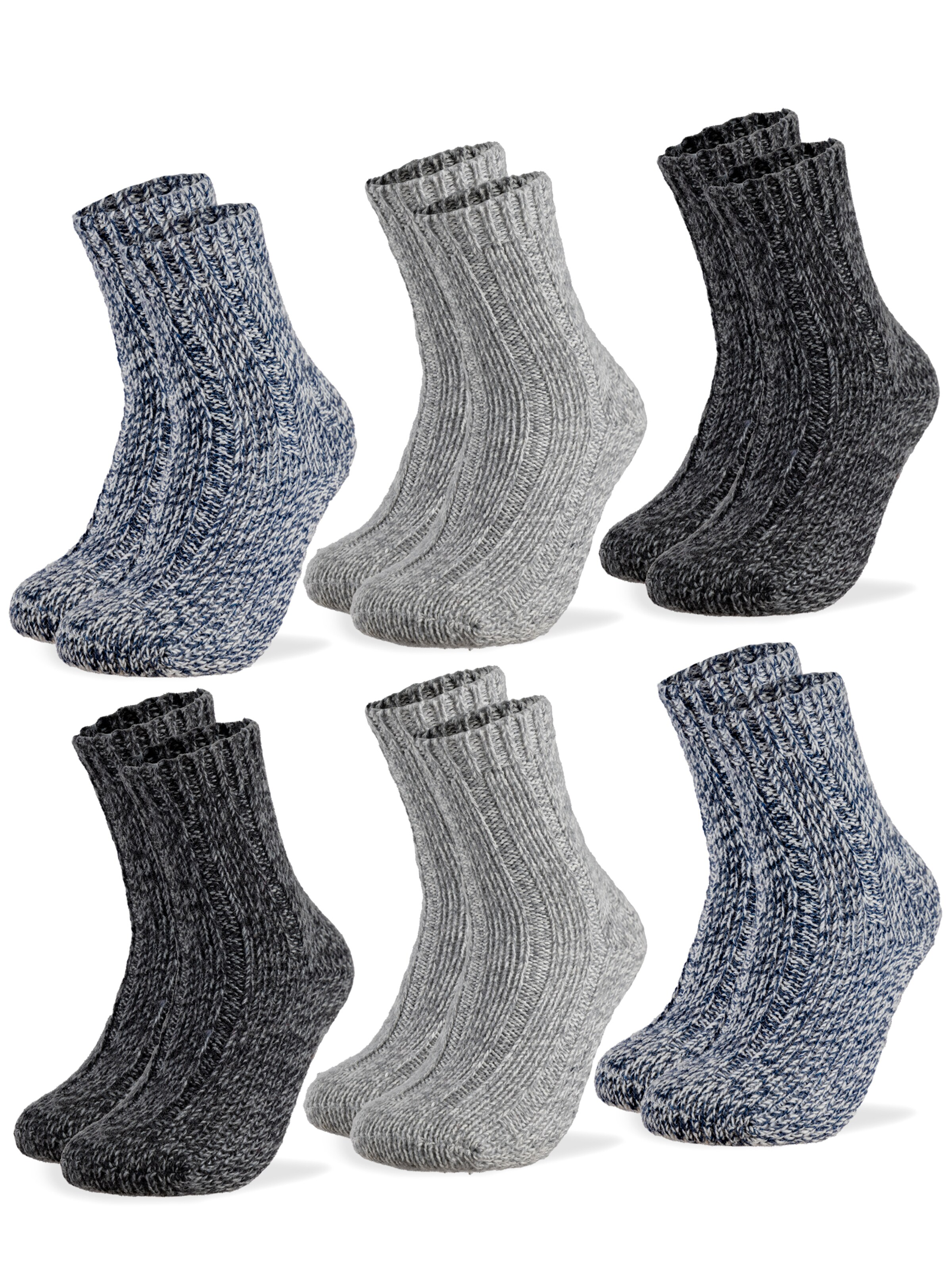 Occulto - Calcetines 'Niki' en gris: frente