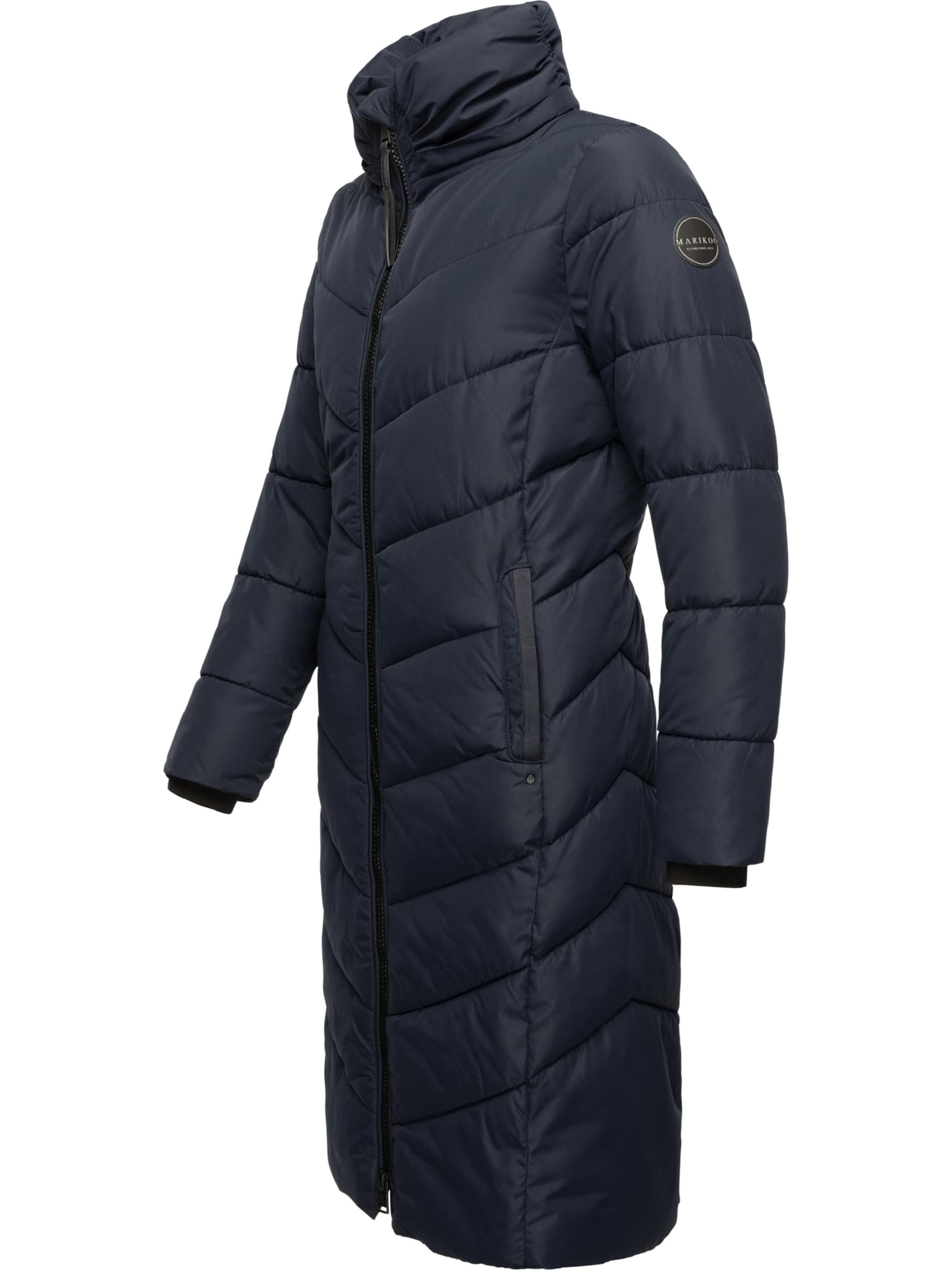 Manteau d’hiver 'Sahnekatzii' MARIKOO en bleu