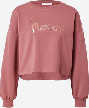 ABOUT YOU Sweatshirt 'Melanie' in Pink: front