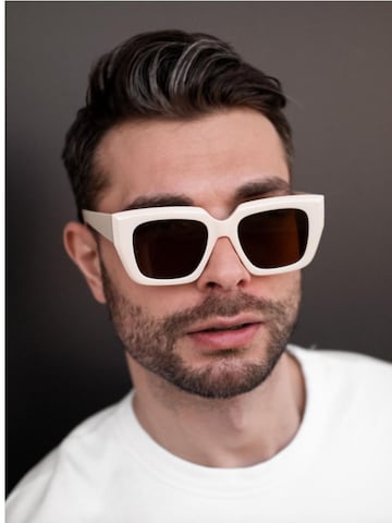 VEYREY - Gafas de sol en marrón: frente