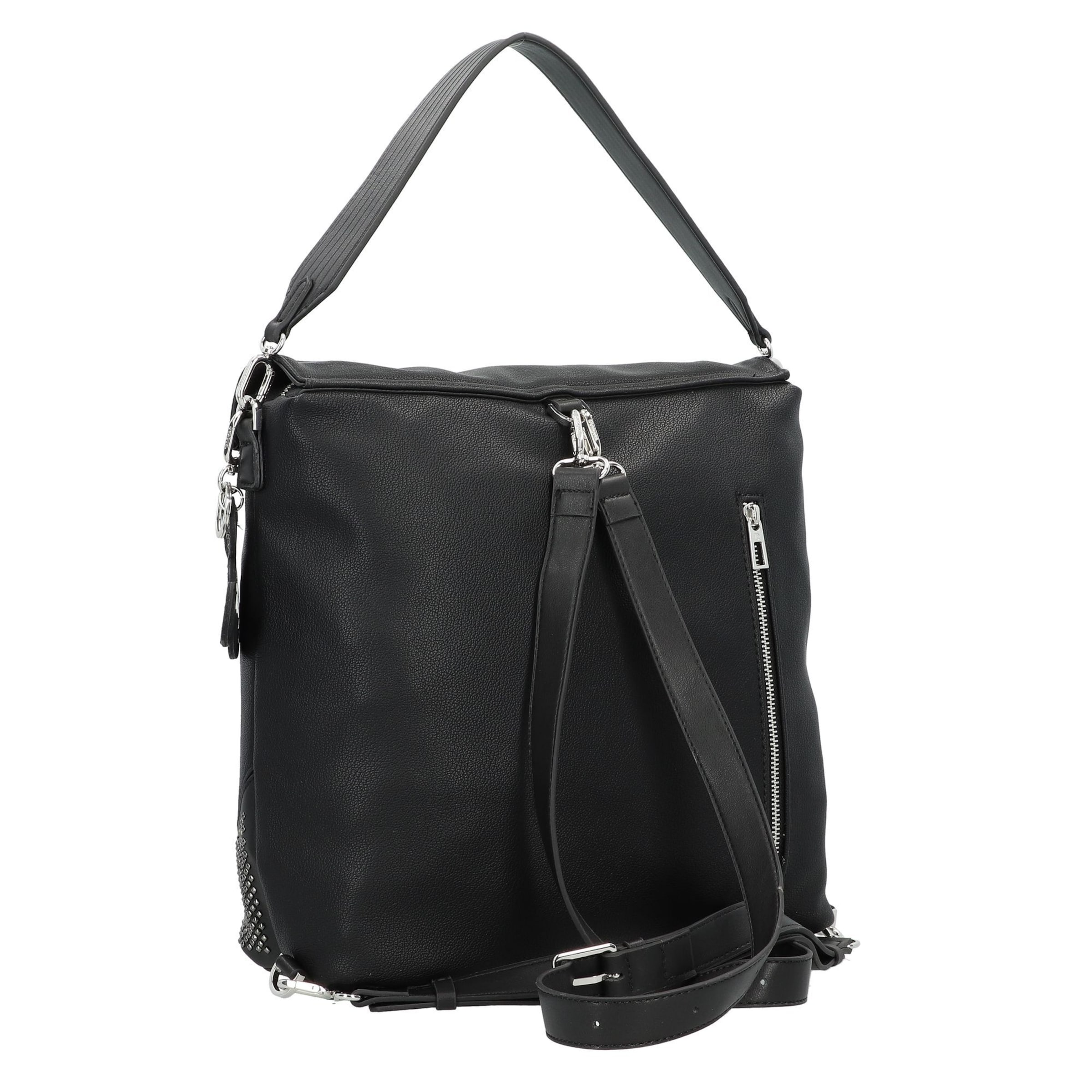 Desigual Skuldertaske 'Mickey Studstyle' i sort