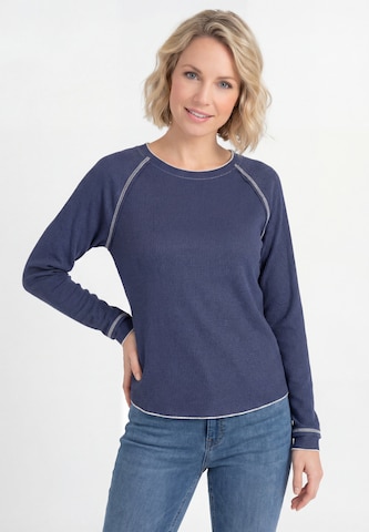 MIMO Trui 'Comfy' in Blauw: voorkant