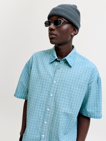Coupe regular Chemise JACK & JONES en bleu