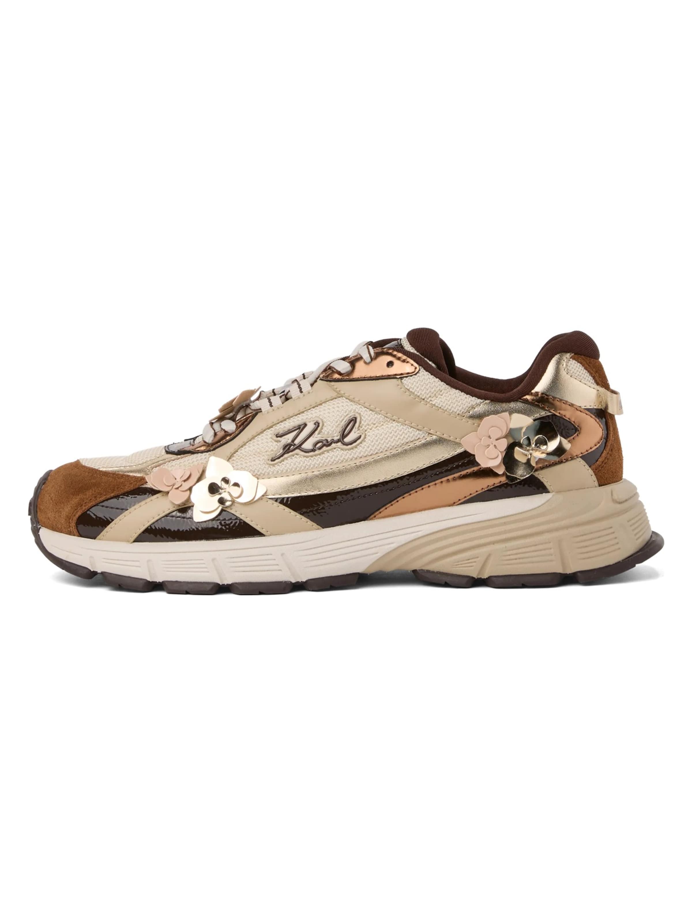 Karl Lagerfeld Sneaker 'Orion' in Braun: Vorderseite