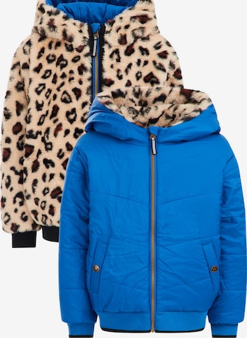 WE Fashion Between-season jacket in Blue: front