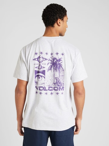 Volcom T-Shirt 'PRIMED' in Grau: predná strana