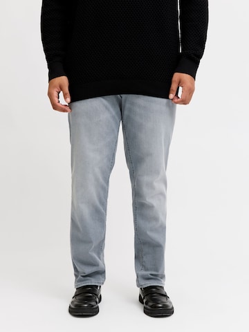 Regular Jean JACK & JONES en gris : devant