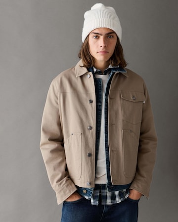 Veste mi-saison 'Rivalta' Pepe Jeans en beige : devant
