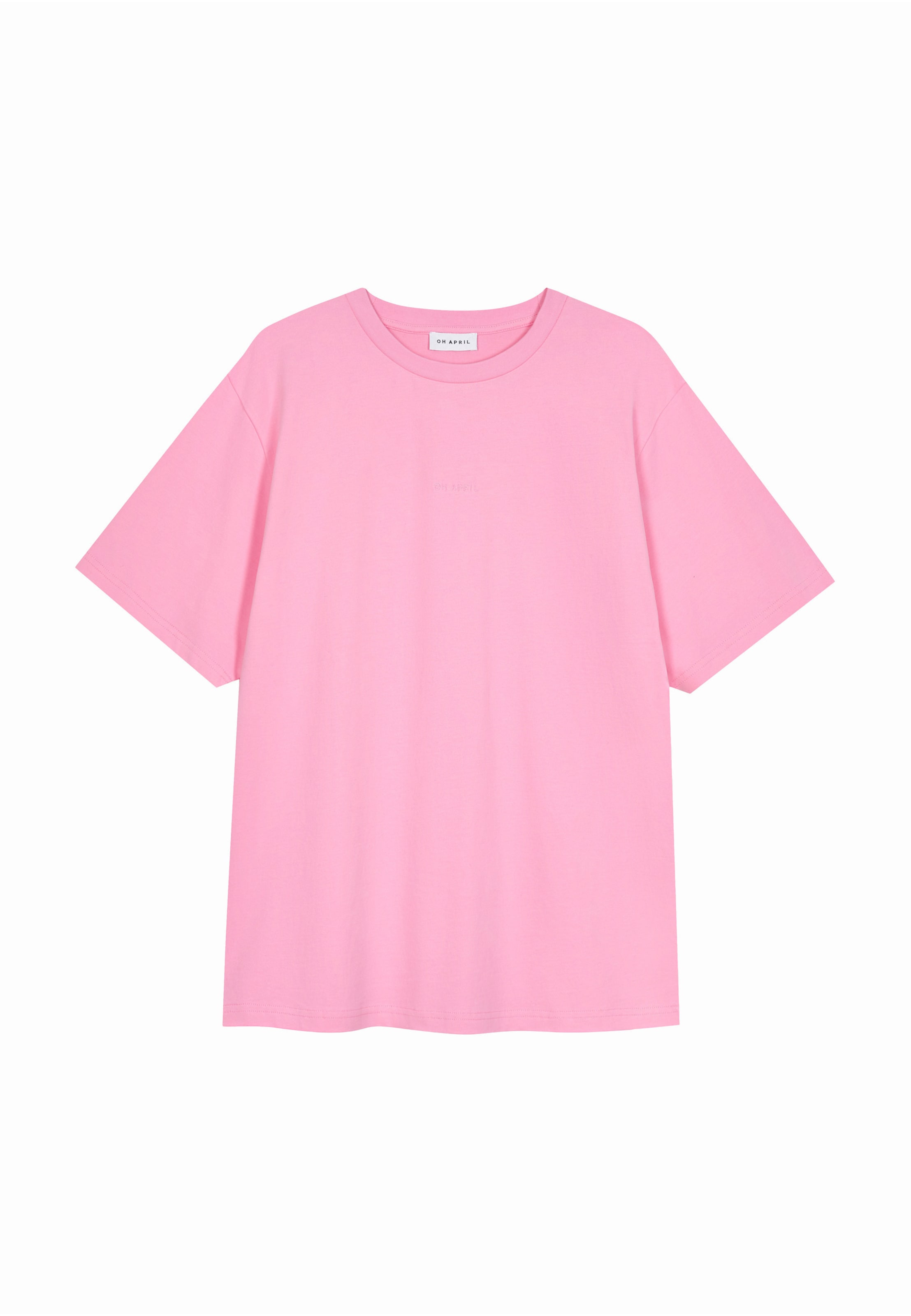 OH APRIL Shirt 'Toast' in Roze: voorkant