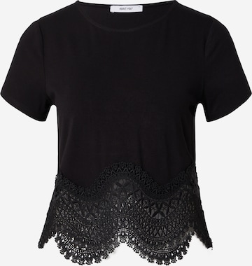 T-shirt 'Chiara Shirt' ABOUT YOU en noir : devant