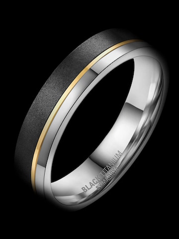Anello 'MARRYA Ehering BT-02 aus Black Titanium' di MARRYA in grigio