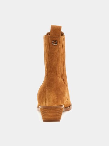 GUESS Chelsea Boots 'Lanna' in Brown