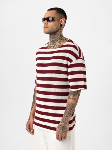 T-Shirt 'Thomas' Dandalo en rouge