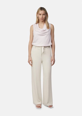 COMMA Wide leg Broek in Beige