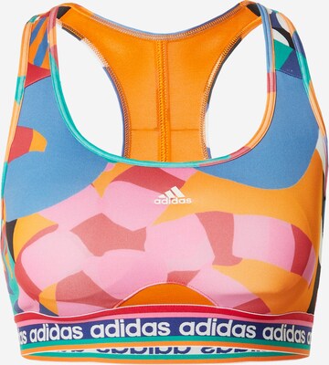 ADIDAS SPORTSWEAR Bralette Sports bra 'Farm Rio Medium-Support' in Mixed colours: front