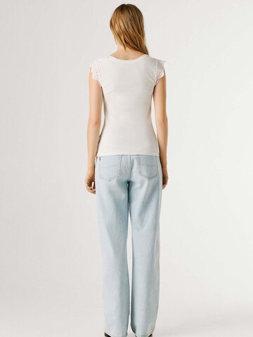 Pepe Jeans T-Shirt 'Mireya' in Weiß