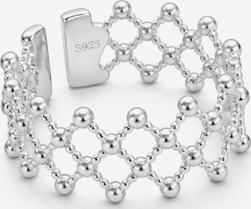Bague 'Grid Crown' mùj jewelry en argent : devant