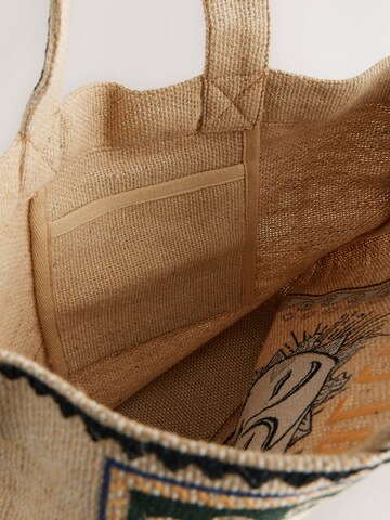 Next Schultertasche in Beige