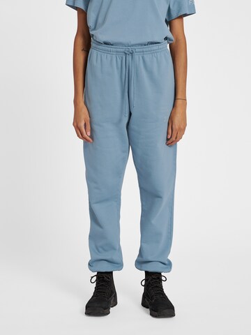 HALO Tapered Broek in Blauw: voorkant