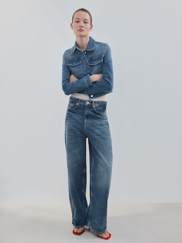 MANGO Jacke 'NEWVICKY' in Blau