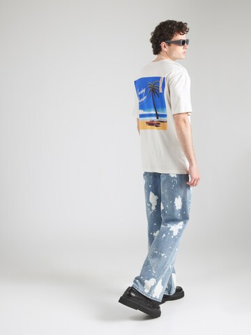 T-Shirt 'ONSPASSA VICE' Only & Sons en blanc