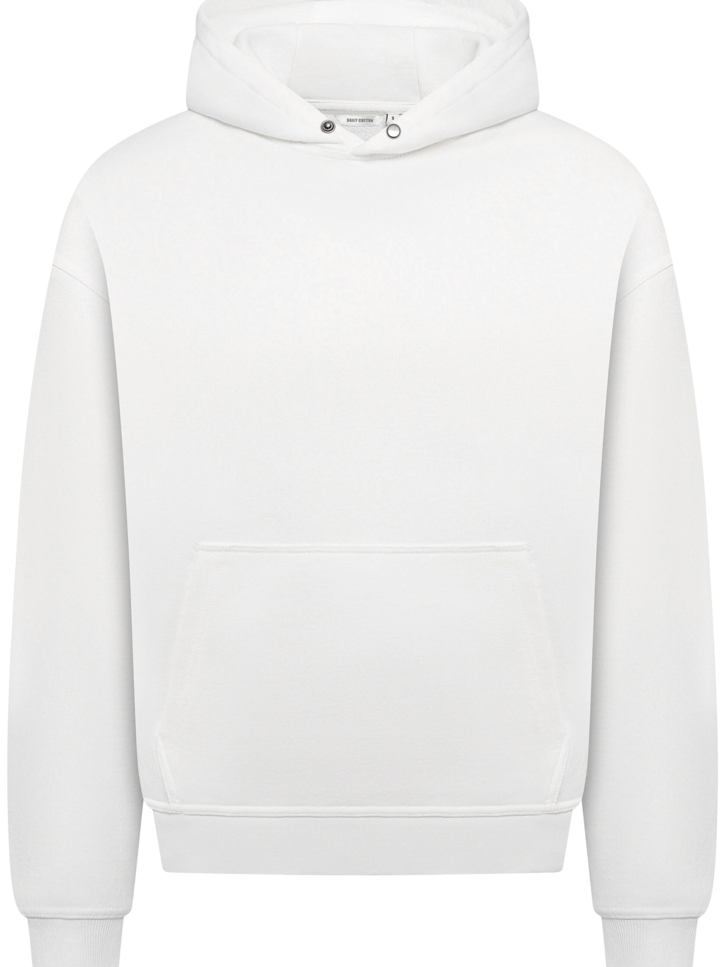 Daily Cotton Sweatshirt 'DCAVILA' in White: front