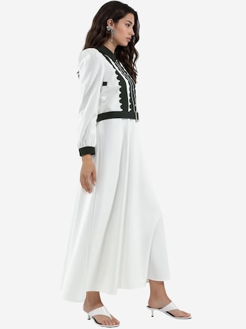 MSN Collection Dress 'Maxi' in White