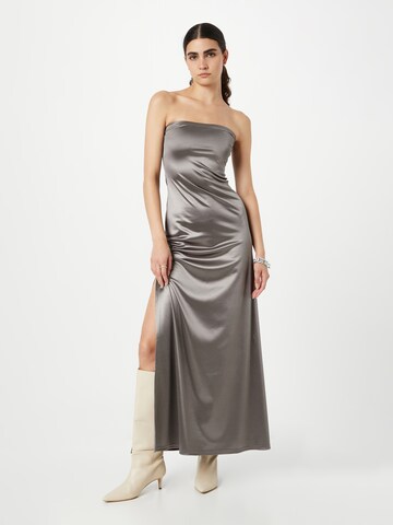 WEEKDAY Dress 'Act' in Grey: front