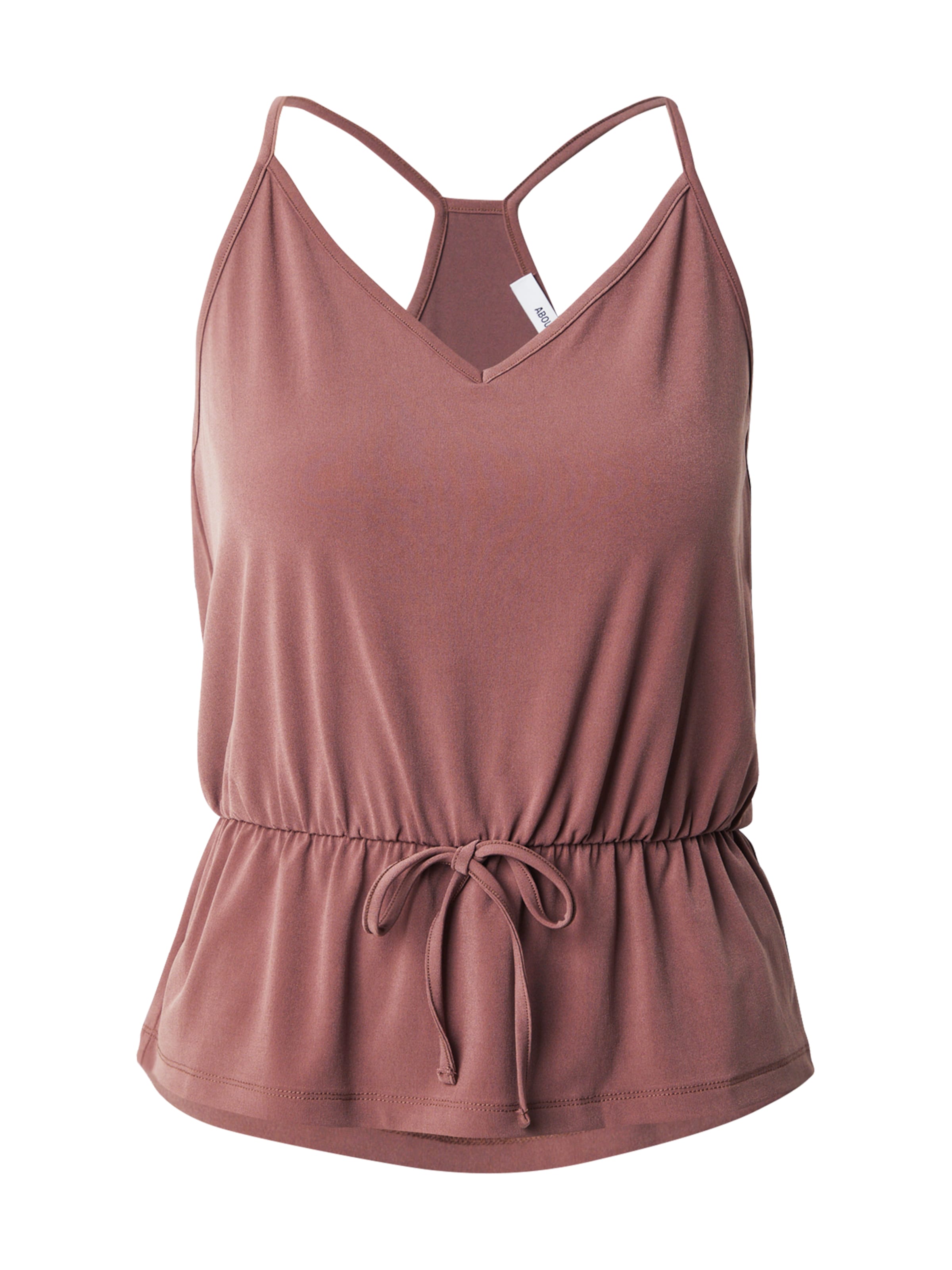 ABOUT YOU Top 'Cettina' - Hnedá: predná strana