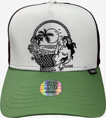Casquette 'Lazy Mermaid' DJINNS en mélange de couleurs : devant