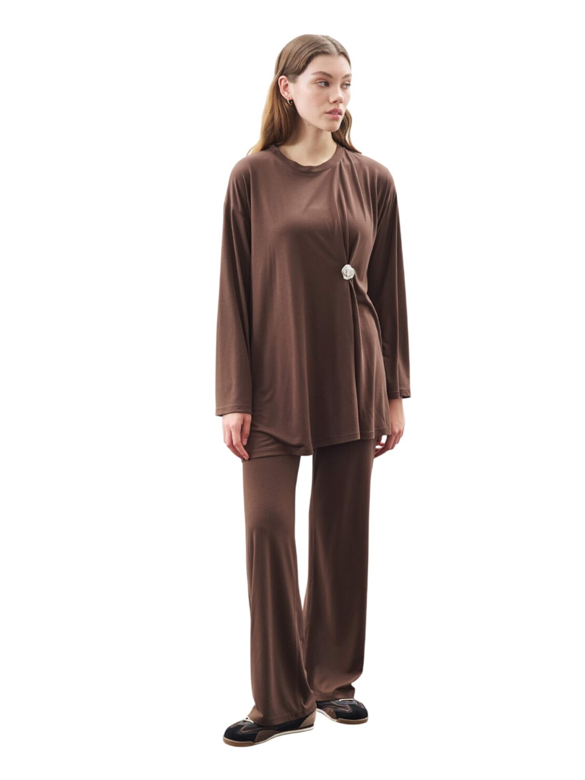 Body MANUKA en marron : devant