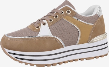 Ital-Design Sneakers in Brown: front
