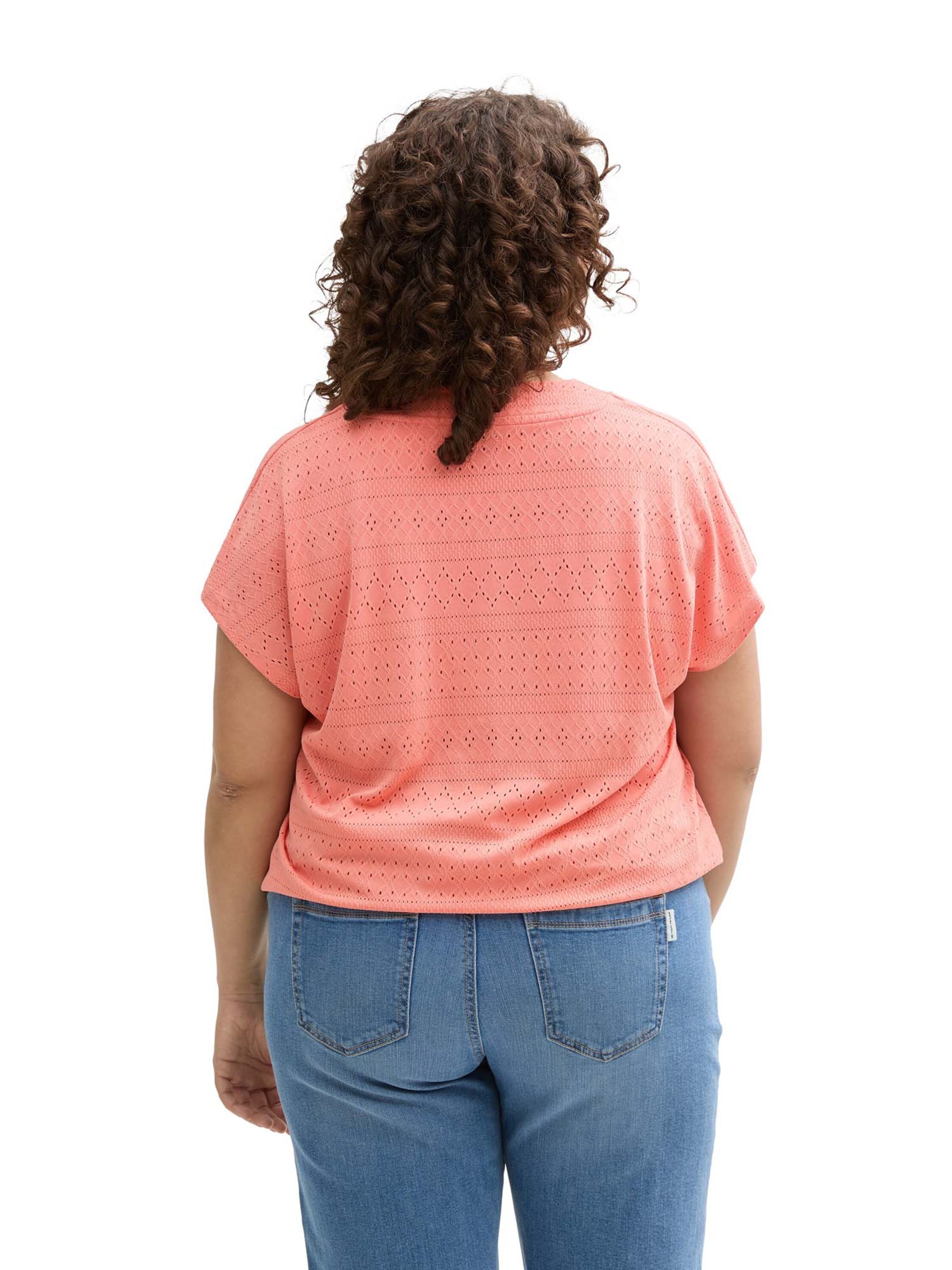 Camicia da donna di Tom Tailor Women + in rosa