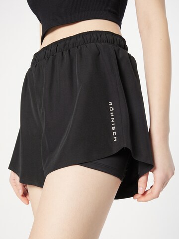 Röhnisch Regular Sportshorts 'Bounce' in Schwarz