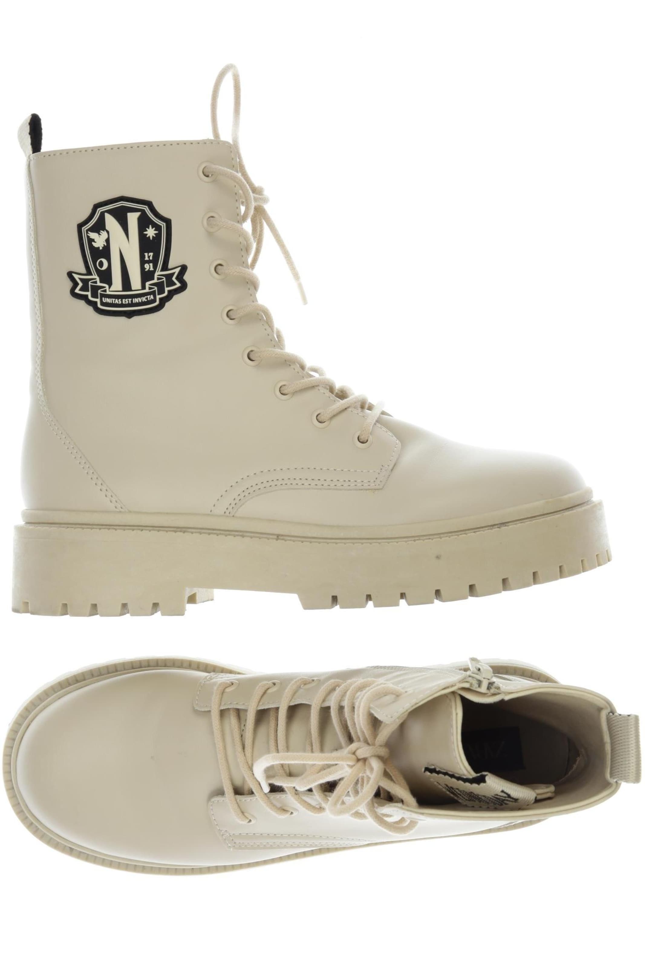 ZARA Stiefelette 38 in Beige: Vorderseite