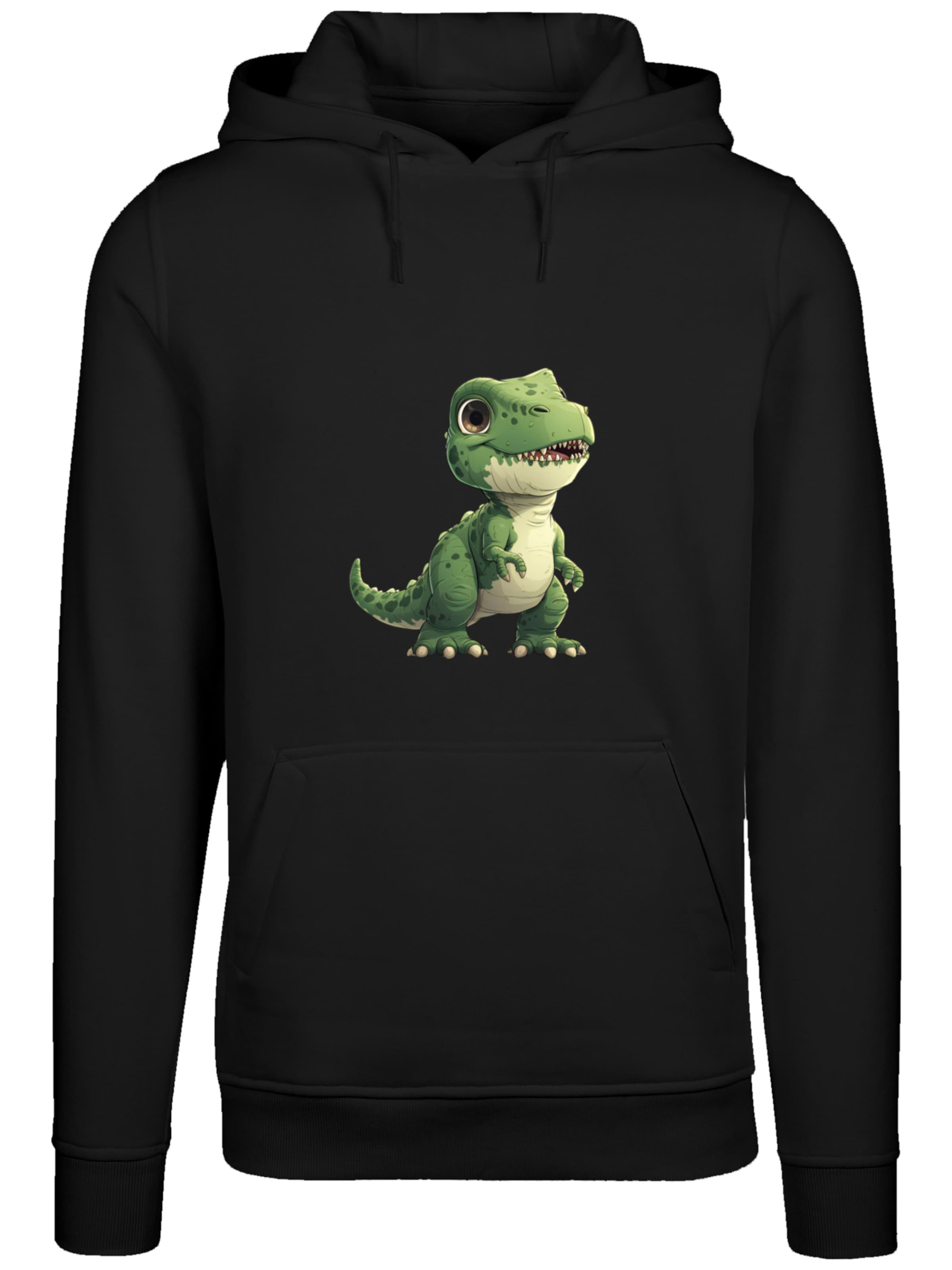 F4NT4STIC Sweatshirt in Black: front