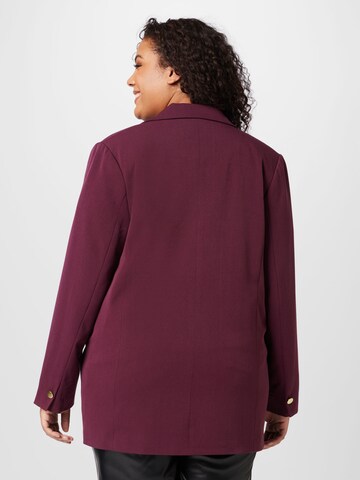 Blazer 'NOLA' Fransa Curve en rouge