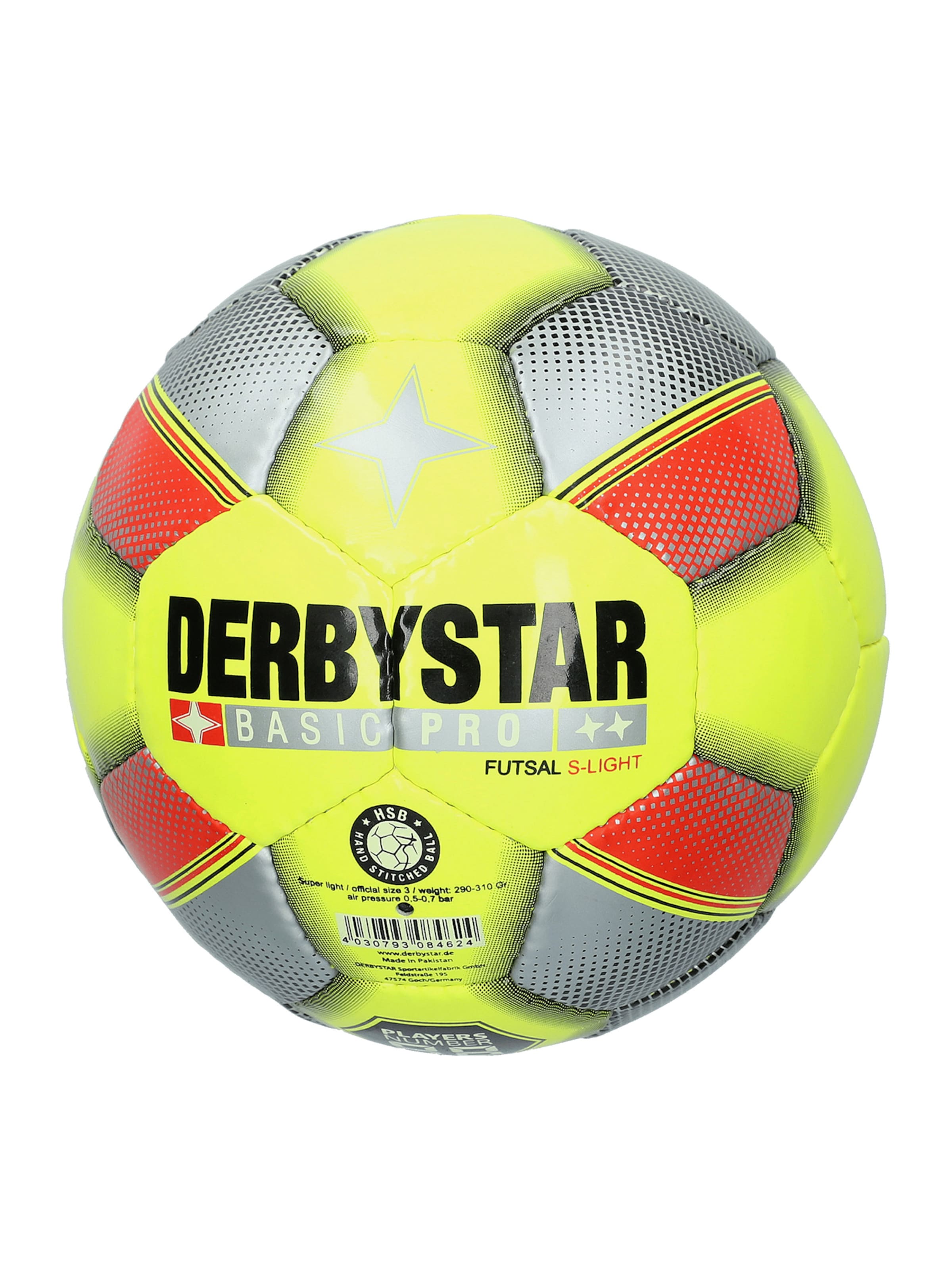 DERBYSTAR Ball in Gelb