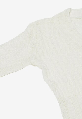 caspio Knit Cardigan in White