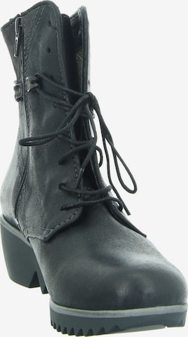 Wolky Lace-Up Ankle Boots in Black