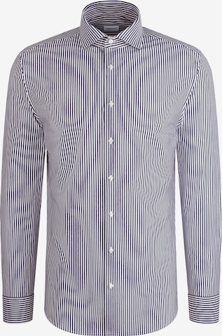 SEIDENSTICKER Zakelijk overhemd ' Schwarze Rose ' in Grijs: voorkant