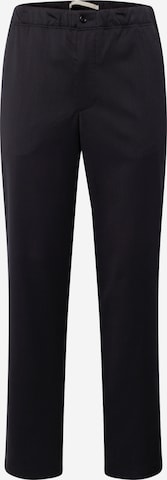 NORSE PROJECTS - regular Pantalón chino 'Ezra' en negro: frente