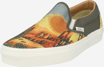 VANS Slip-On i grön: framsida