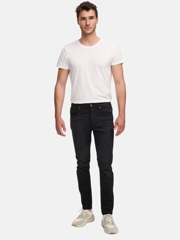 Tazzio Slimfit Jeans 'A109' in Schwarz