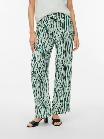 VERO MODA Wide leg Pants 'VMCHERIE' in White: front