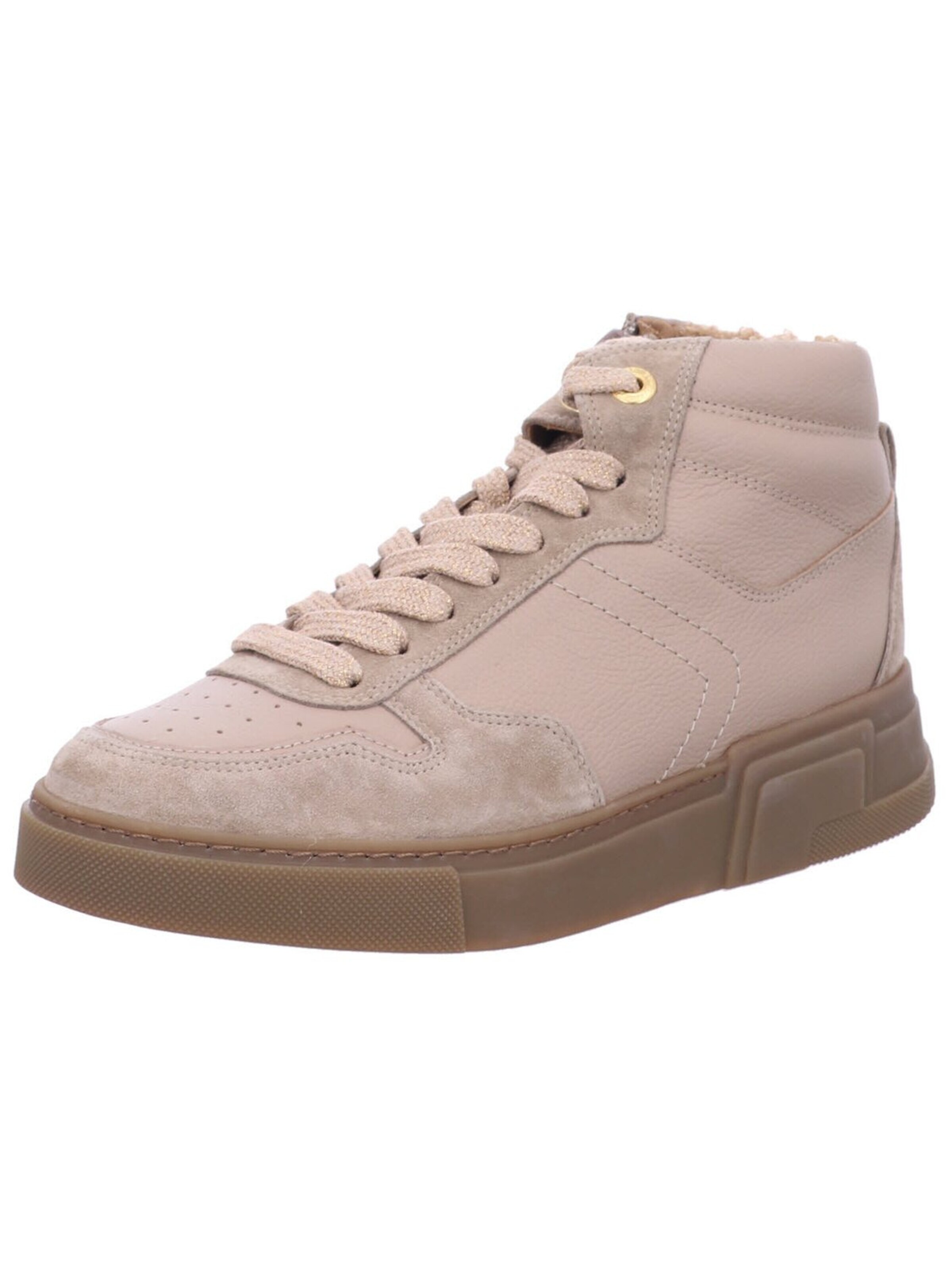 Paul Green - Botas 'Stiefel Damen 5373 046 Rauleder in beige' en beige: frente