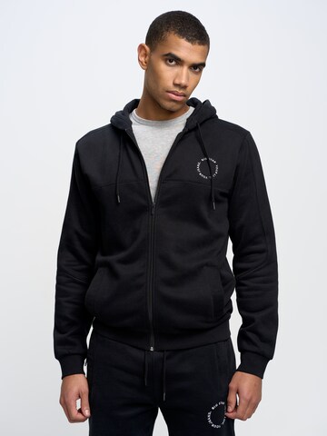 Sweat-shirt ' AJRON ' BIG STAR en noir