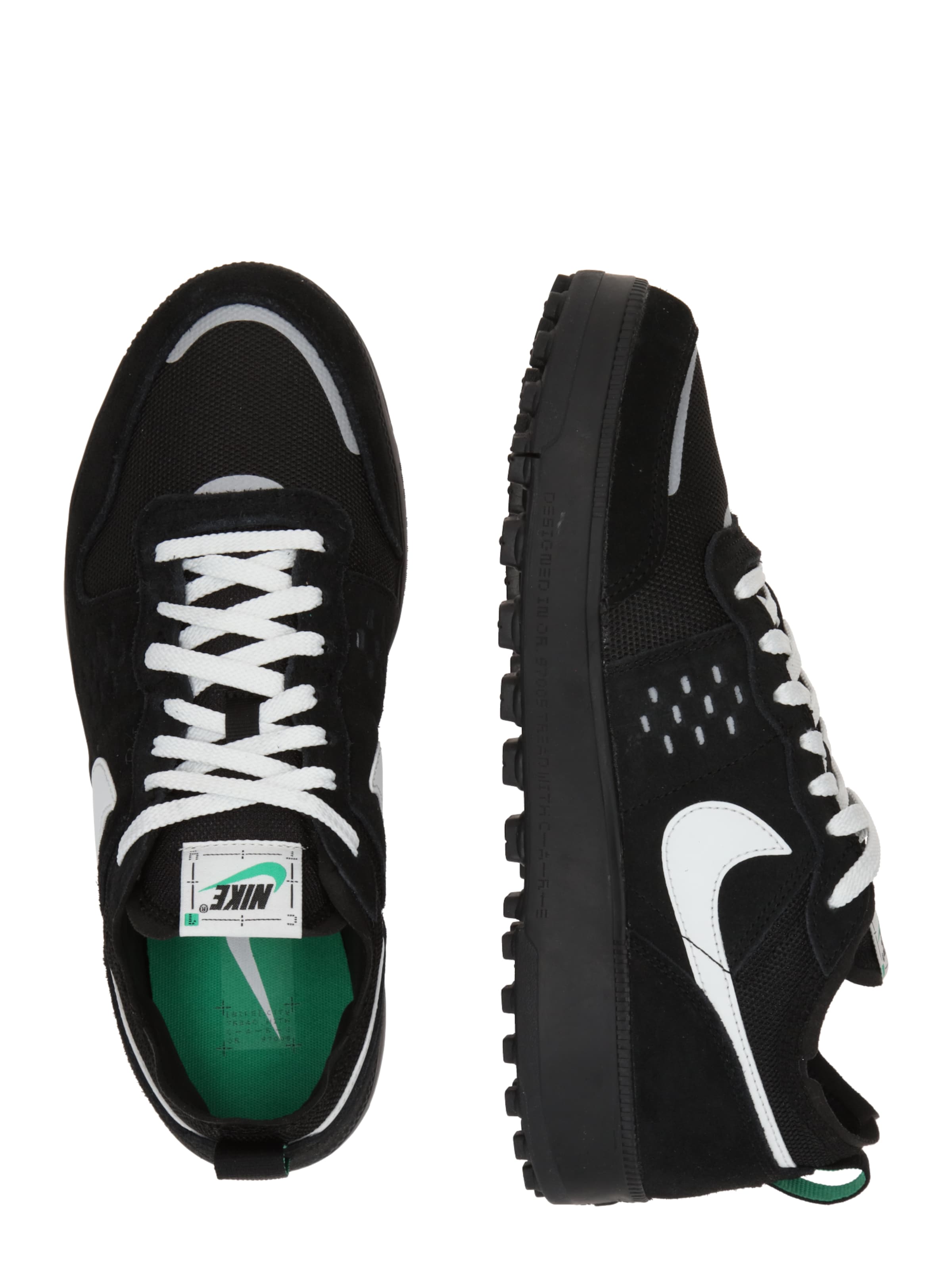 Nike Sportswear Ниски маратонки 'C1TY' в черно