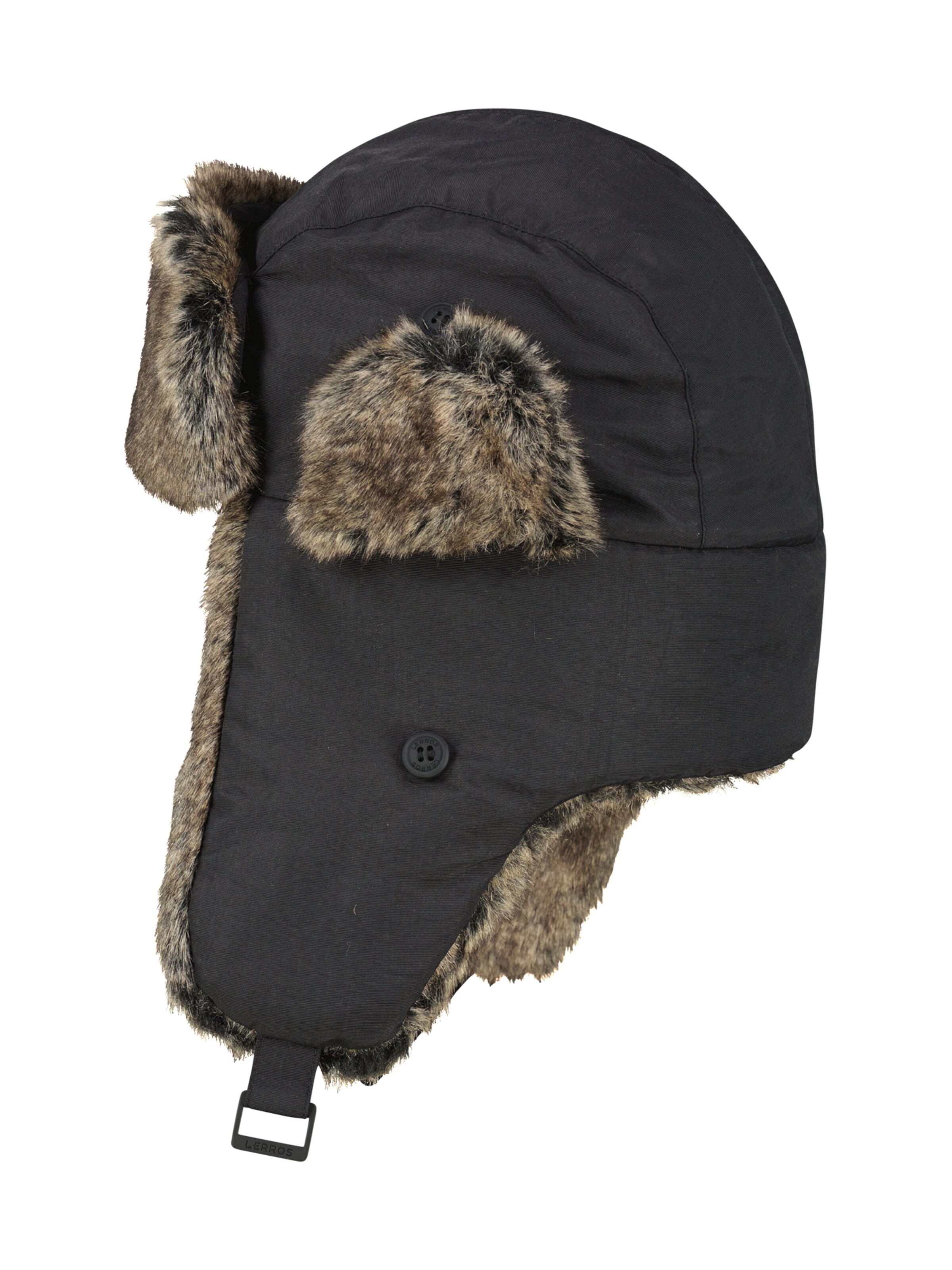 LERROS Beanie in Black