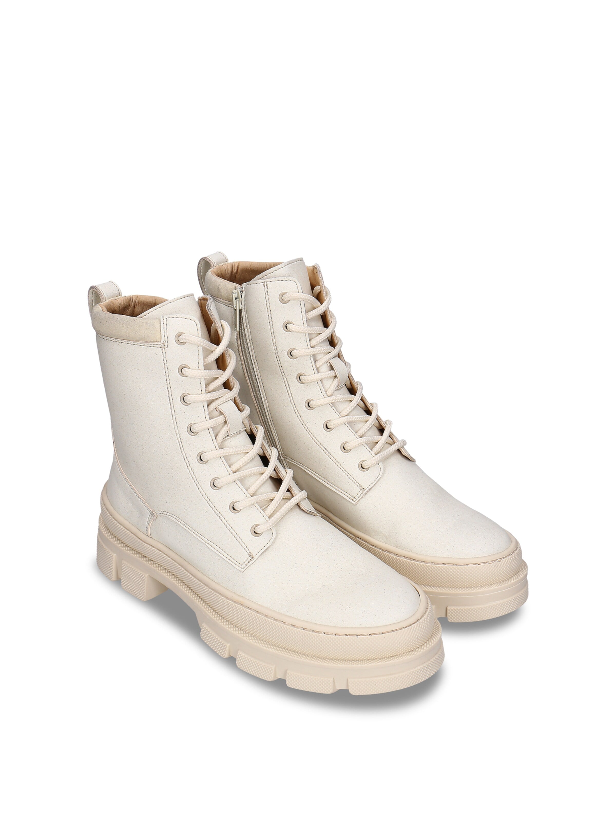 nae Vegan Shoes Kozačky – bílá